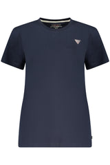 GUESS JEANS WOMEN'S SHORT SLEEVE T-SHIRT BLUE