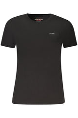 GUESS JEANS SHORT SLEEVE T-SHIRT WOMEN BLACK