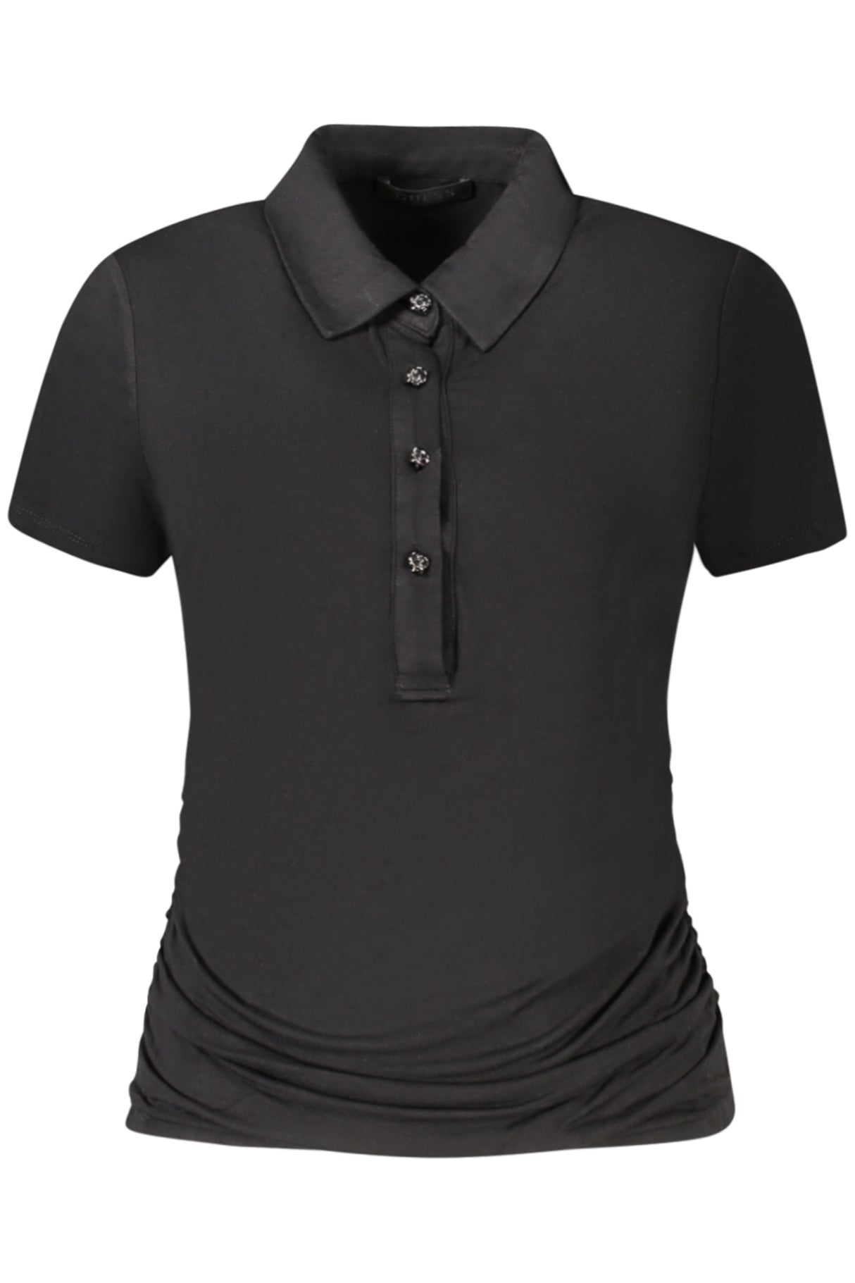 GUESS JEANS SHORT SLEEVE T-SHIRT WOMEN BLACK