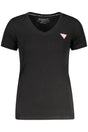 GUESS JEANS SHORT SLEEVE T-SHIRT WOMEN BLACK