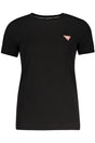 GUESS JEANS SHORT SLEEVE T-SHIRT WOMEN BLACK