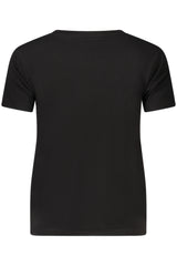 GUESS JEANS SHORT SLEEVE T-SHIRT WOMEN BLACK