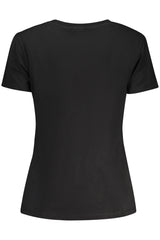 GUESS JEANS SHORT SLEEVE T-SHIRT WOMEN BLACK