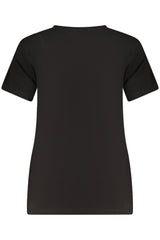 GUESS JEANS WOMEN'S SHORT-SLEEVED T-SHIRT BLACK