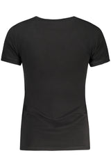GUESS JEANS SHORT SLEEVE T-SHIRT WOMEN BLACK