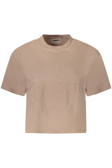 GUESS JEANS WOMEN'S SHORT SLEEVE T-SHIRT PINK