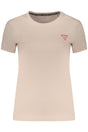 GUESS JEANS WOMEN'S SHORT SLEEVE T-SHIRT PINK