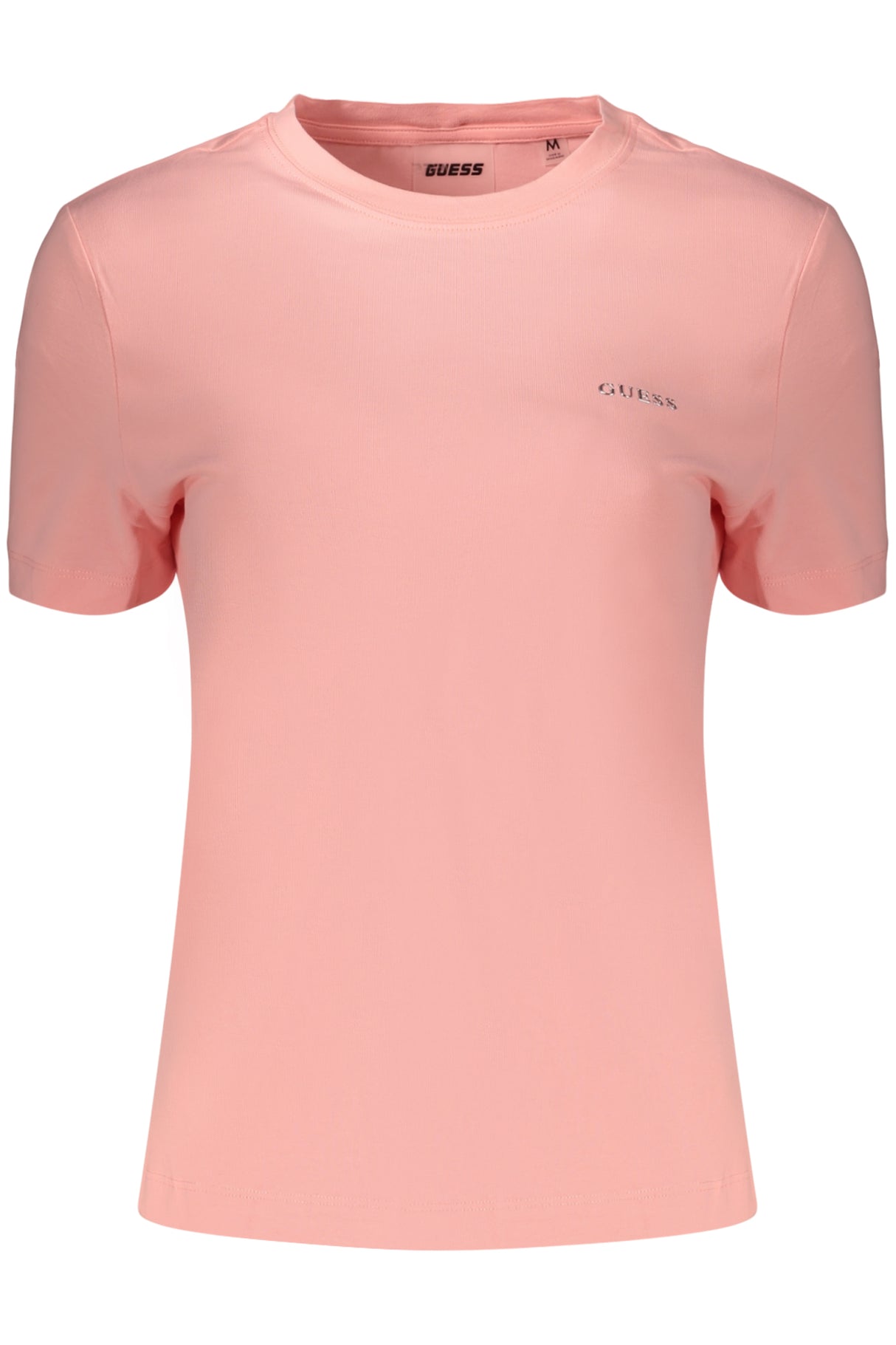 GUESS JEANS WOMEN'S SHORT SLEEVE T-SHIRT PINK
