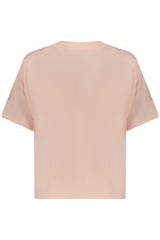 GUESS JEANS WOMEN'S SHORT SLEEVE T-SHIRT PINK