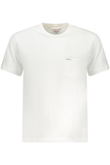 GUESS JEANS SHORT SLEEVE T-SHIRT MEN WHITE