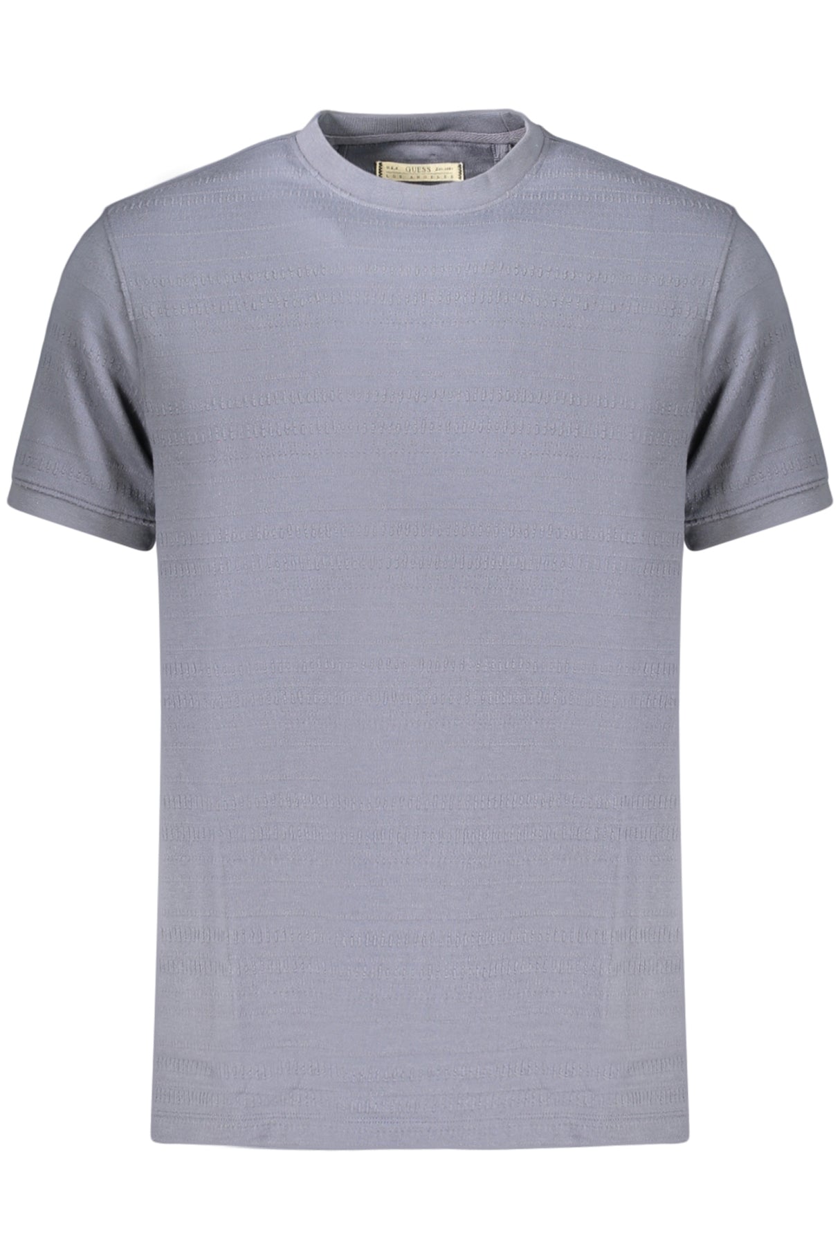 GUESS JEANS MEN'S SHORT-SLEEVED T-SHIRT BLUE