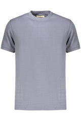 GUESS JEANS MEN'S SHORT-SLEEVED T-SHIRT BLUE