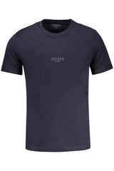 GUESS JEANS SHORT SLEEVE T-SHIRT MEN BLUE