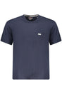 GUESS JEANS SHORT SLEEVE T-SHIRT MEN BLUE