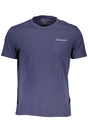 GUESS JEANS SHORT SLEEVE T-SHIRT MEN BLUE
