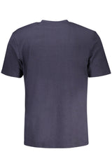 GUESS JEANS SHORT SLEEVE T-SHIRT MEN BLUE