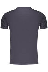GUESS JEANS MEN'S SHORT-SLEEVED T-SHIRT BLUE