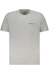 GUESS JEANS MEN'S SHORT-SLEEVED T-SHIRT GREY