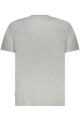 GUESS JEANS MEN'S SHORT-SLEEVED T-SHIRT GREY