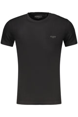 GUESS JEANS MEN'S SHORT-SLEEVED T-SHIRT BLACK