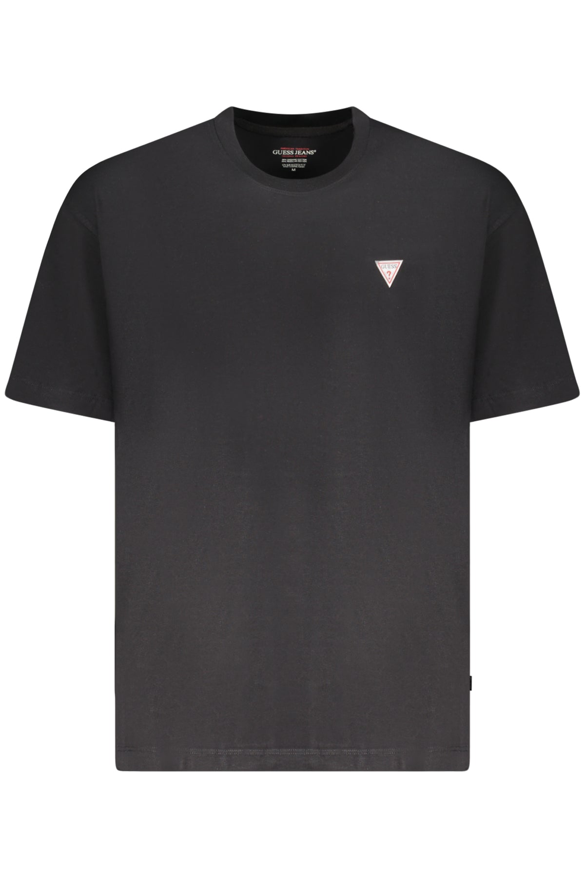 GUESS JEANS SHORT SLEEVE T-SHIRT MEN BLACK