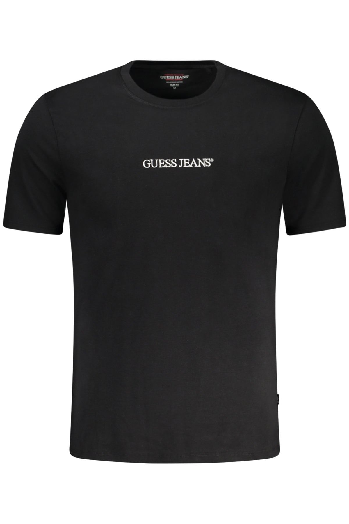 GUESS JEANS SHORT SLEEVE T-SHIRT MEN BLACK
