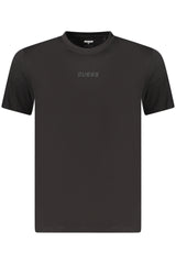 GUESS JEANS MEN'S SHORT-SLEEVED T-SHIRT BLACK