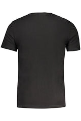 GUESS JEANS SHORT SLEEVE T-SHIRT MEN BLACK