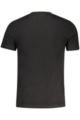 GUESS JEANS SHORT SLEEVE T-SHIRT MEN BLACK