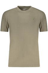 GUESS JEANS MEN'S SHORT-SLEEVED T-SHIRT GREEN