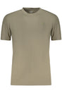 GUESS JEANS MEN'S SHORT-SLEEVED T-SHIRT GREEN