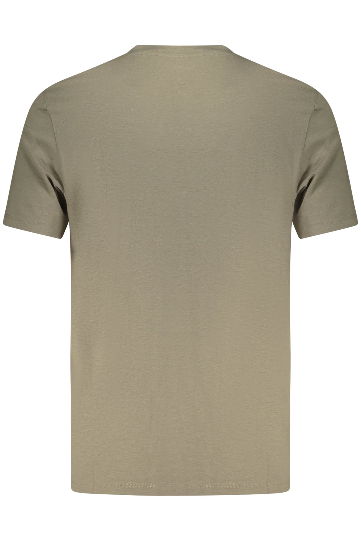 GUESS JEANS MEN'S SHORT-SLEEVED T-SHIRT GREEN