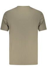 GUESS JEANS MEN'S SHORT-SLEEVED T-SHIRT GREEN