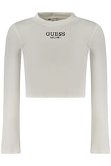GUESS JEANS LONG-SLEEVED T-SHIRT FOR GIRLS, WHITE