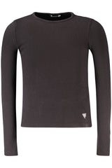 GUESS JEANS LONG-SLEEVED T-SHIRT FOR GIRLS, BLACK