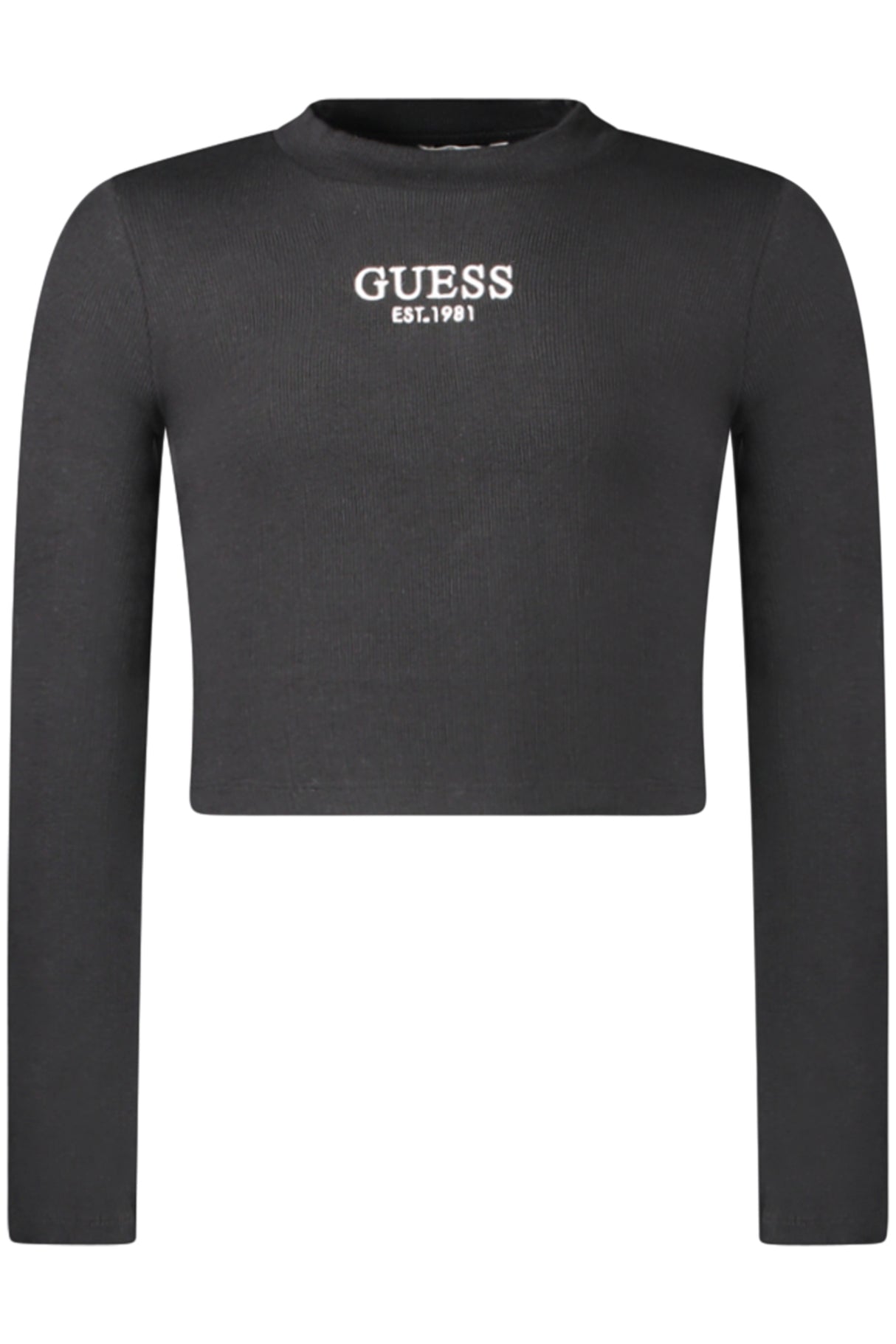 GUESS JEANS LONG-SLEEVED T-SHIRT FOR GIRLS, BLACK