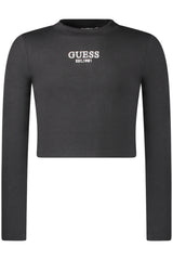 GUESS JEANS LONG-SLEEVED T-SHIRT FOR GIRLS, BLACK