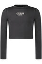 GUESS JEANS LONG-SLEEVED T-SHIRT FOR GIRLS, BLACK