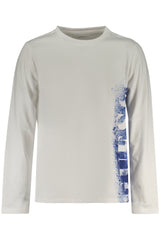 GUESS JEANS LONG-SLEEVED T-SHIRT FOR KIDS, WHITE