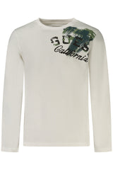 GUESS JEANS LONG-SLEEVED T-SHIRT FOR KIDS, WHITE