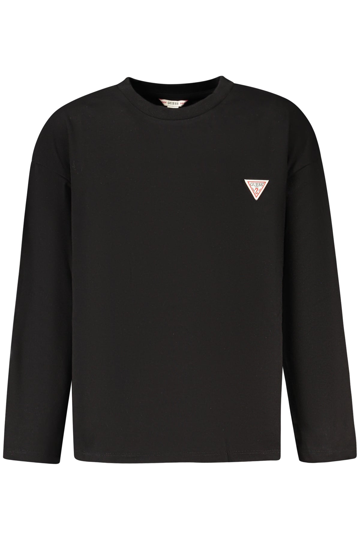GUESS JEANS LONG-SLEEVED T-SHIRT FOR KIDS, BLACK