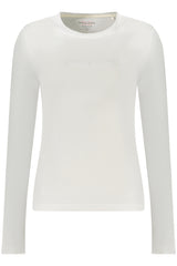 GUESS JEANS LONG SLEEVE T-SHIRT WOMEN WHITE