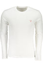 GUESS JEANS MEN'S LONG SLEEVE T-SHIRT WHITE