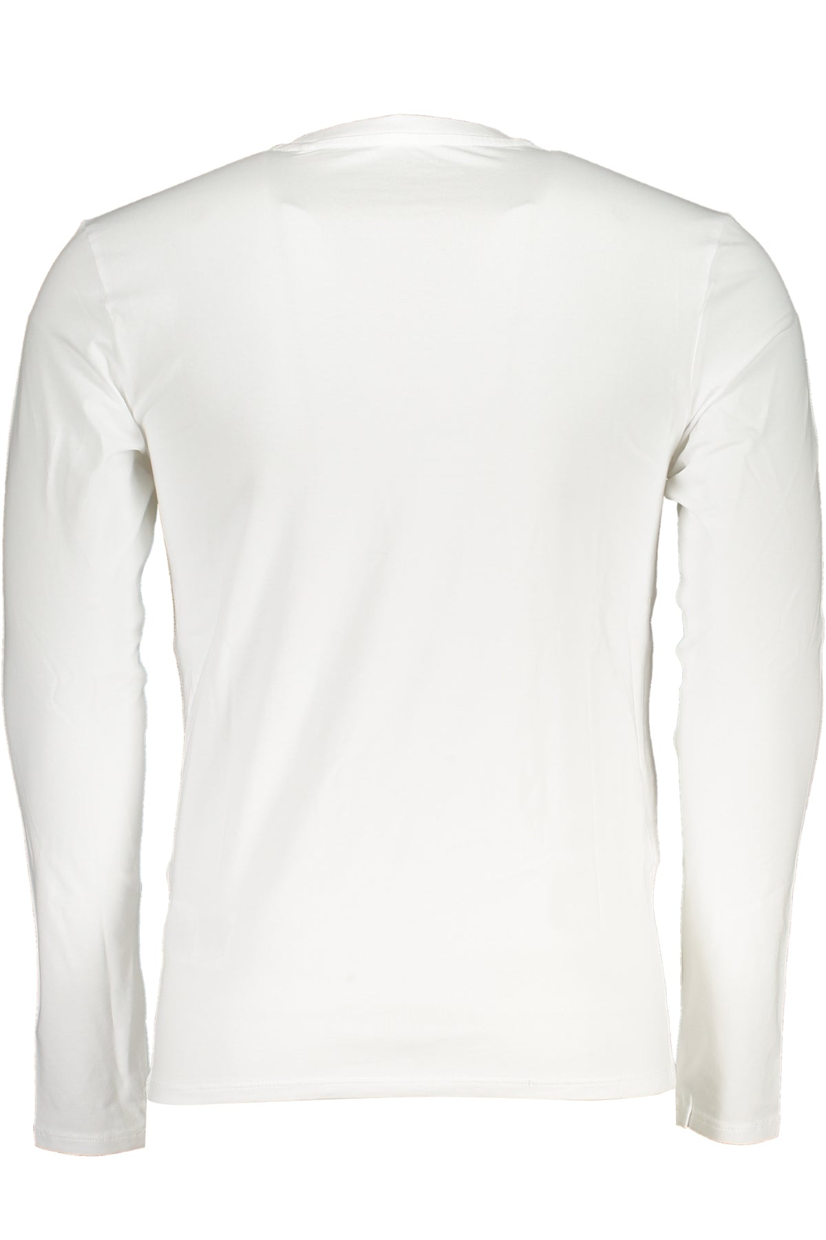GUESS JEANS MEN'S LONG SLEEVE T-SHIRT WHITE