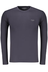 GUESS JEANS MEN'S LONG-SLEEVED T-SHIRT BLUE