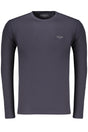 GUESS JEANS MEN'S LONG-SLEEVED T-SHIRT BLUE