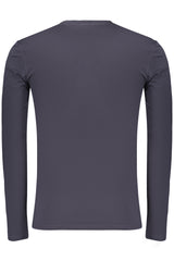 GUESS JEANS MEN'S LONG-SLEEVED T-SHIRT BLUE
