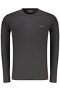 GUESS JEANS MEN'S LONG-SLEEVED T-SHIRT BLACK