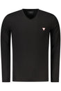 GUESS JEANS LONG SLEEVE T-SHIRT MEN BLACK