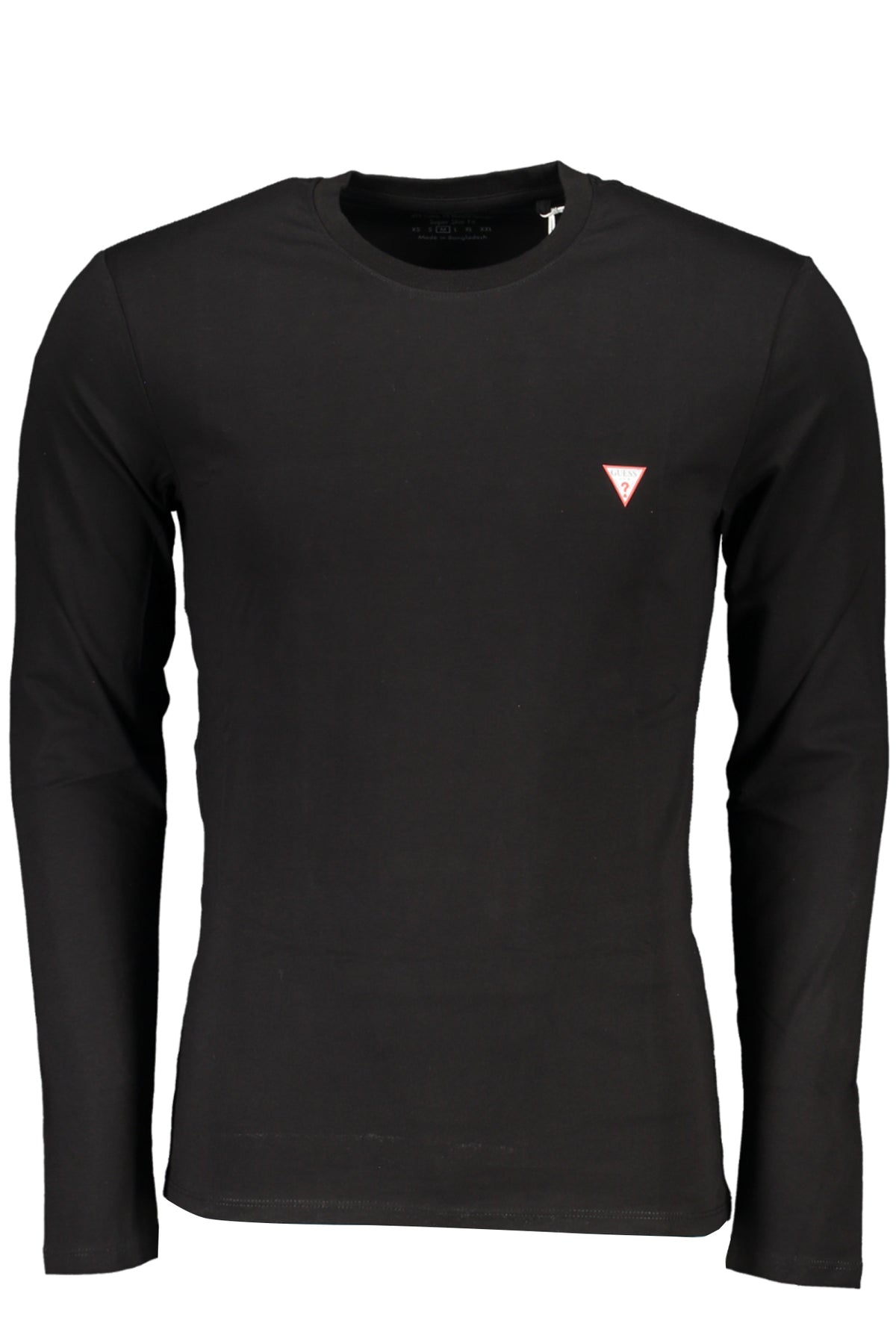GUESS JEANS MEN'S LONG SLEEVE T-SHIRT BLACK